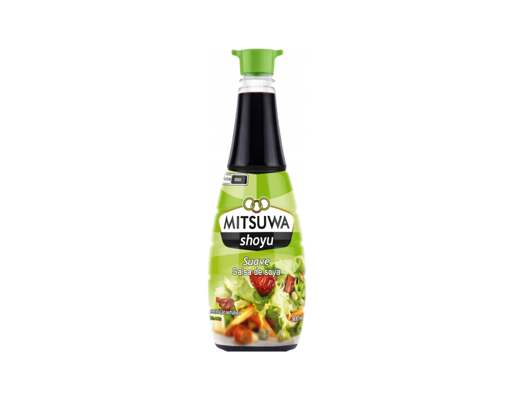 MOLHO SHOYU SUAVE MITSUWA 900 ML (CX 12 FR)